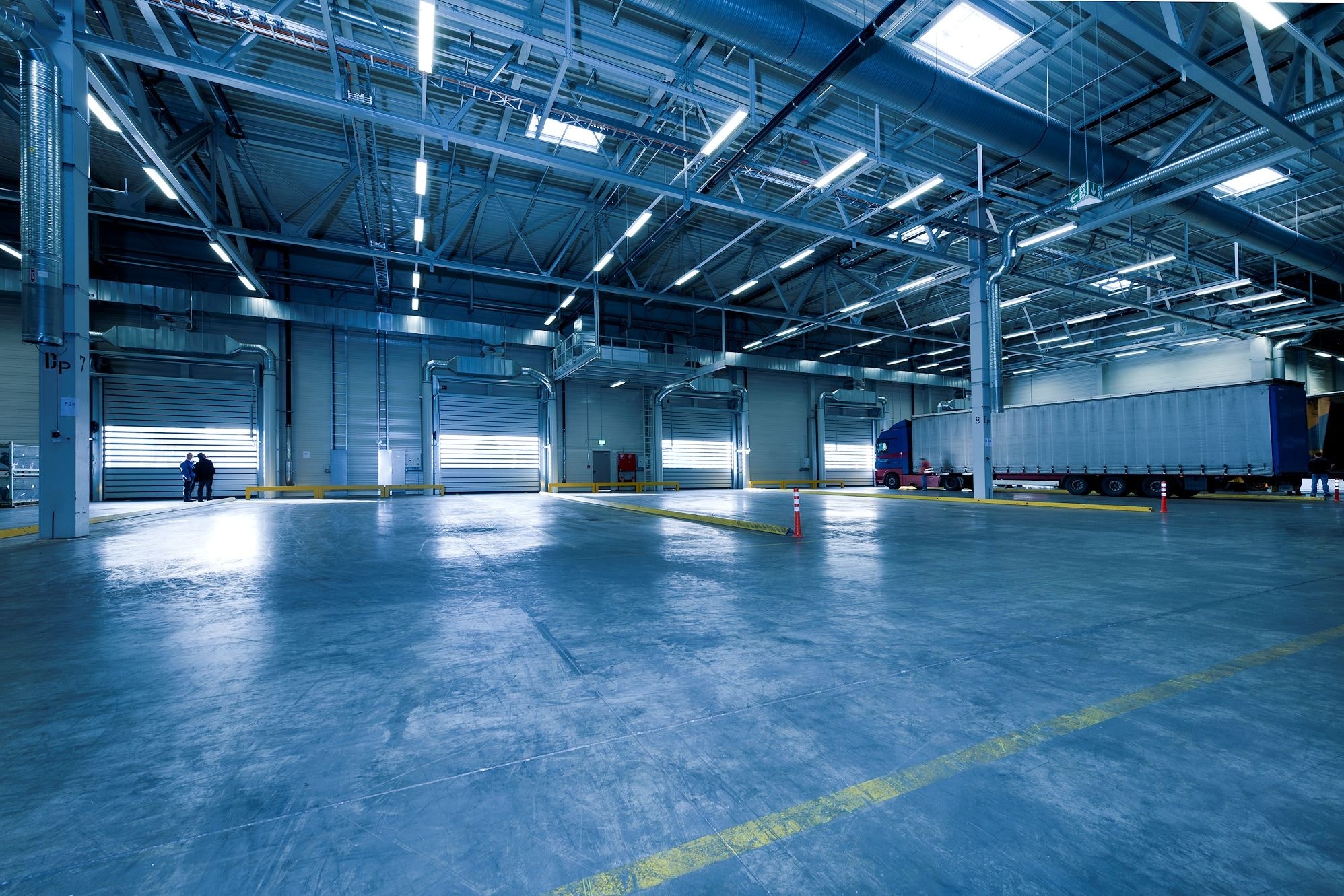 warehouse loading area